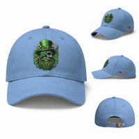 Irish Leprechaun Skull Baseball Cap St Patricks Day Party Gift