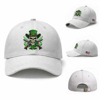 Irish Cowboy Skeleton Baseball Cap St Patricks Day Party Gift
