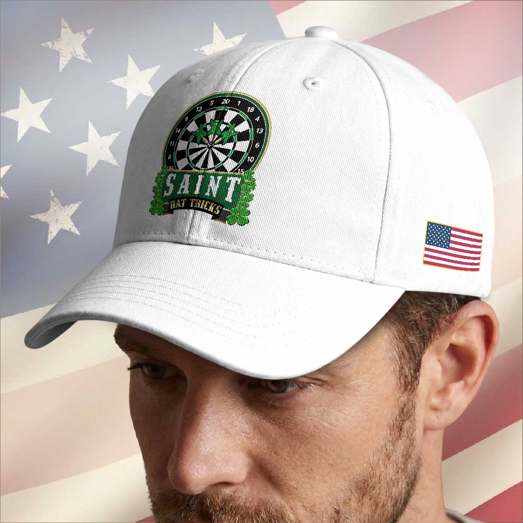 Saint Hat Tricks Baseball Cap St Patricks Day Dart Thrower Gift