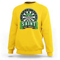 Saint Hat Tricks Sweatshirt St Patricks Day Dart Thrower Gift