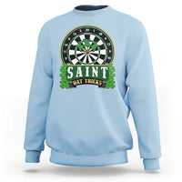 Saint Hat Tricks Sweatshirt St Patricks Day Dart Thrower Gift