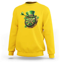 St Patricks Day Irish Darts Board Celebration Gift Sweatshirt
