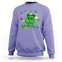 St Patricks Day Shamrock Darts And Beer Lover Gift Sweatshirt
