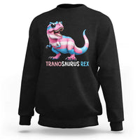 Transaurus Rex Transgender Pride Sweatshirt Funny Dinosaur Lover