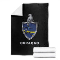 Supporting Curacao Soccer 2026 Throw Blanket Caribbean Team Pride Gift