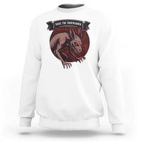 Chupacabra Sweatshirt Gothic Horror Save The Cryptid Gift - Wonder Print Shop