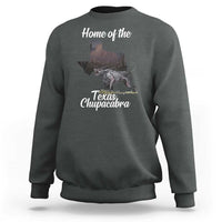 Chupacabra Sweatshirt Home Of The Texas Gothic Folklore Gift - Wonder Print Shop