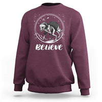Chupacabra Sweatshirt Funny Believe Christmas Cryptid Gift - Wonder Print Shop