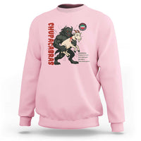 Chupacabra Sweatshirt Vintage Horror Cryptid Gift - Wonder Print Shop