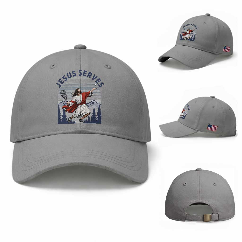 Christian Tennis Lover Gift Baseball Cap Funny Christian Gift