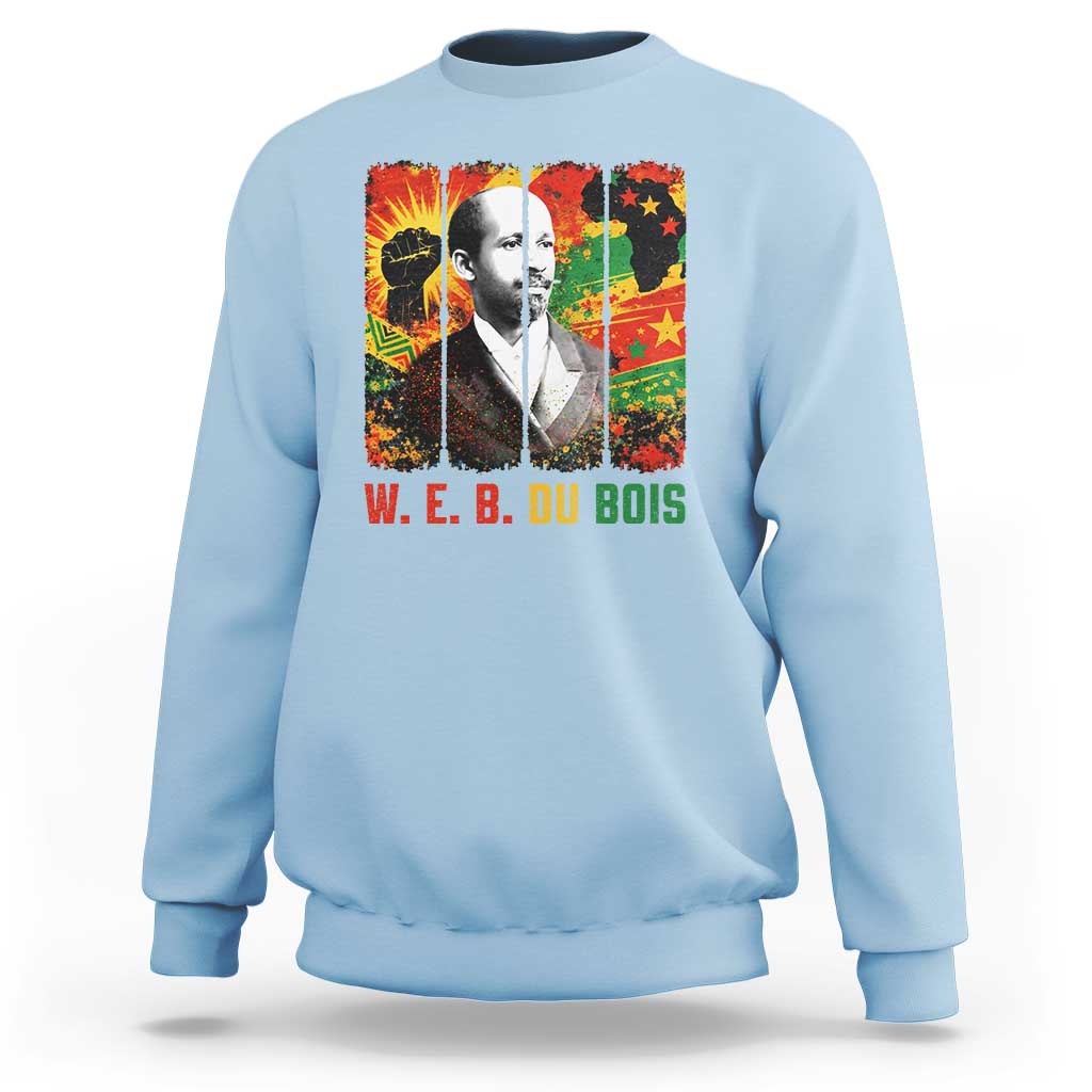 W E B Du Bois Sweatshirt Civil Rights Leader Gift