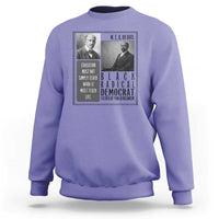 W E B Du Bois Sweatshirt Pan Africanism Intellectual Leader
