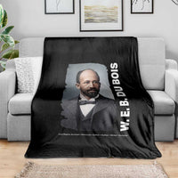 W E B Du Bois Throw Blanket Black Thought Leader And Intellectual Legacy
