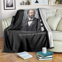 W E B Du Bois Throw Blanket Black Thought Leader And Intellectual Legacy