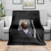 Educate Like W E B Throw Blanket African American Heritage