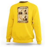 Education Must Teach Life W E B Du Bois Quote Sweatshirt