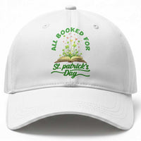 All Booked For St Patricks Day Baseball Cap Irish Reader Gift