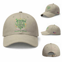 All Booked For St Patricks Day Baseball Cap Irish Bookworm Gift