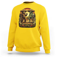 Funny Bigfoot Chupacabra Cinco De Mayo Sweatshirt Cryptid Lover Gift
