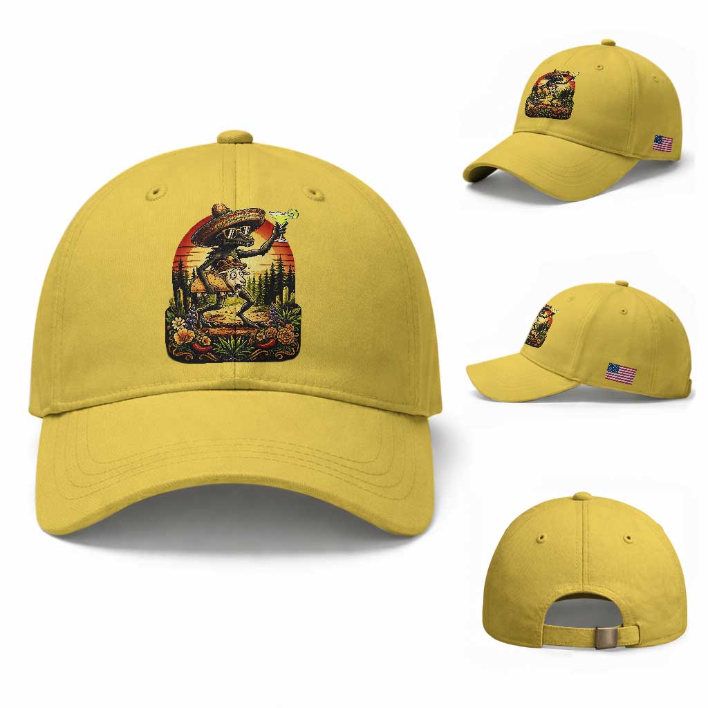 Funny Chupacabra Goat Taco Lover Baseball Cap Cinco De Mayo Party Gift