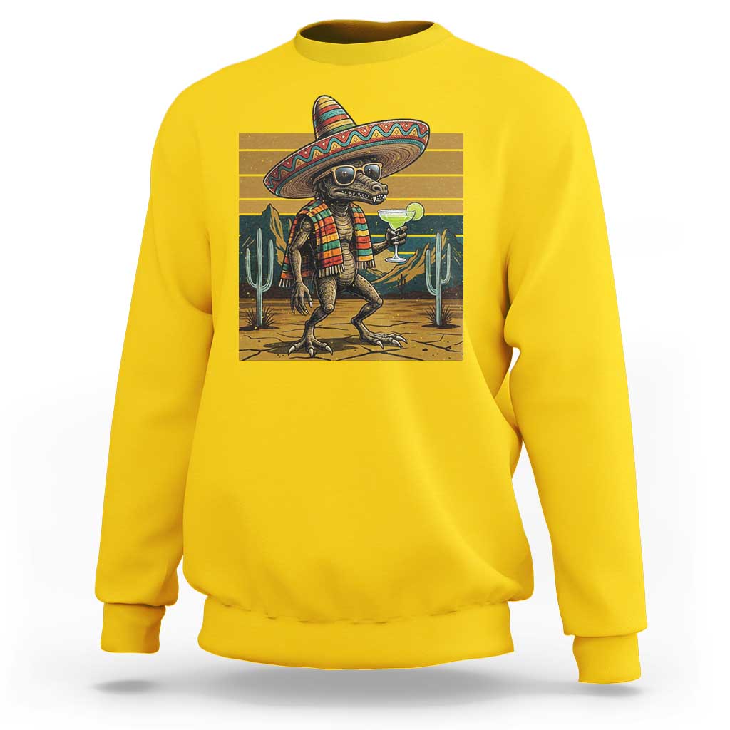 Funny Chupacabra Fiesta Sweatshirt Cinco De Mayo Gift