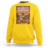 Funny El Chupacabra Burrito Bandito Sweatshirt Cinco De Mayo Gift