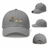 Funny Mexican Fiesta Gift Baseball Cap Chupacabra Chasing Taco Goat