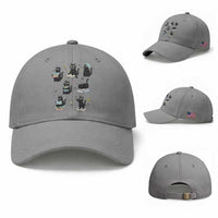 Bookish Black Cat Baseball Cap Funny Librarian Cat Lover Gift