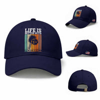 Life Is Better With Pickleball Baseball Cap Funny Dink Saying