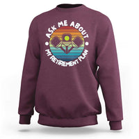 My Retirement Plan Sweatshirt Funny Pickleball Gift - Wonder Print Shop