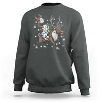 Funny Snowman Headless Horseman Sweatshirt Christmas Halloween Gift - Wonder Print Shop