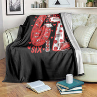 Six Seven Tennis Meme Throw Blanket Funny Gen Alpha Valentine - Wonder Print Shop