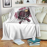 Love Means Nothing Throw Blanket Tennis Lovers - Wonder Print Shop