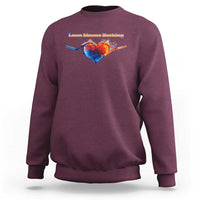 Love Means Nothing Sweatshirt Valentines Day Gift - Wonder Print Shop