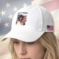 Shirley Chisholm For President 1972 With American Flag Baseball Cap