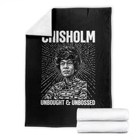 Shirley Chisholm Unbought And Unbossed Feminist Throw Blanket