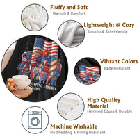 250 Years Shaping America Anniversary Throw Blanket Proud Educator Gift