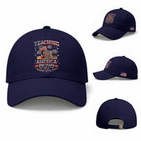 American Teacher Gift Baseball Cap Inspiring Young Minds 250th Anniversary