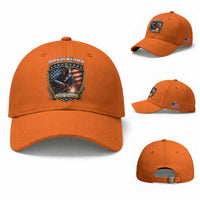 Built To Last Proud Welder Baseball Cap Blue Collar American Dad Gift