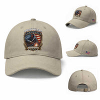 Built To Last Proud Welder Baseball Cap Blue Collar American Dad Gift