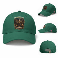 Proud Welder Graphic Baseball Cap Built To Last Worker Gift