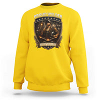 Proud Welder Graphic Sweatshirt Built To Last Worker Gift