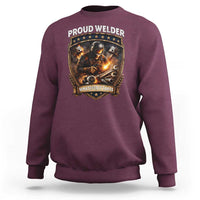 Proud Welder Whatever It Takes Sweatshirt Vintage Mechanic Workwear