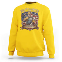 American Construction Worker Sweatshirt Building America For 250 Years
