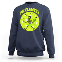 Funny Halloween Pickleball Lovers Sweatshirt Pickleween - Wonder Print Shop