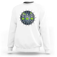 Funny Dancing Skeletons Sweatshirt Pickleball Halloween Gift - Wonder Print Shop