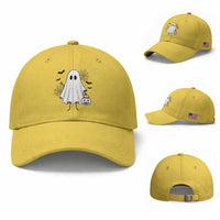 Stickman Ghost Funny Spooky Halloween Gift Baseball Cap