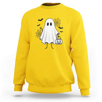 Stickman Ghost Funny Spooky Halloween Gift Sweatshirt