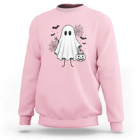 Stickman Ghost Funny Spooky Halloween Gift Sweatshirt