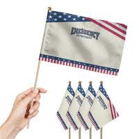 ER Nurse Gift Patriotic Handheld Flag America 250th Anniversary